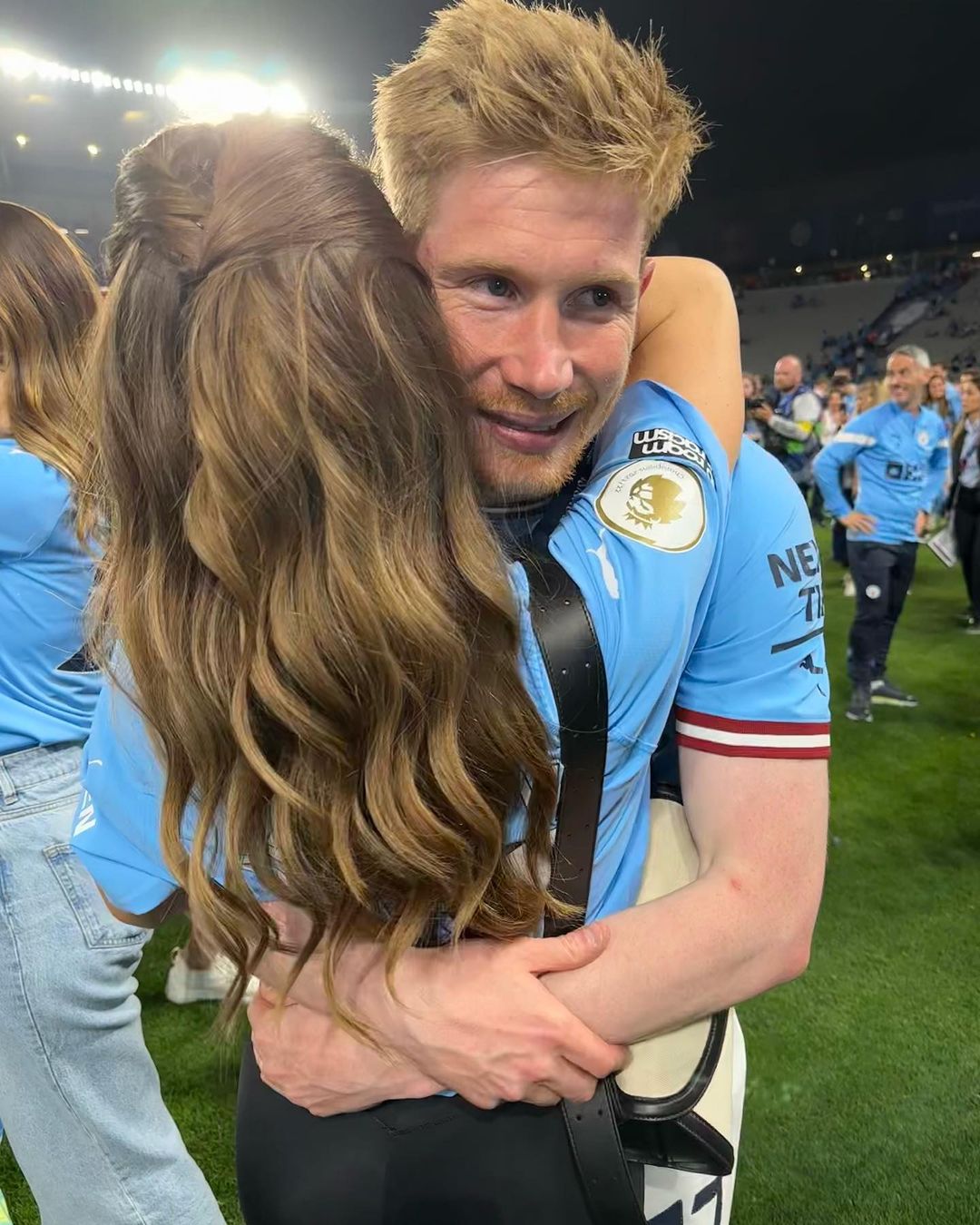 Michele Lacroix are trei copii cu De Bruyne