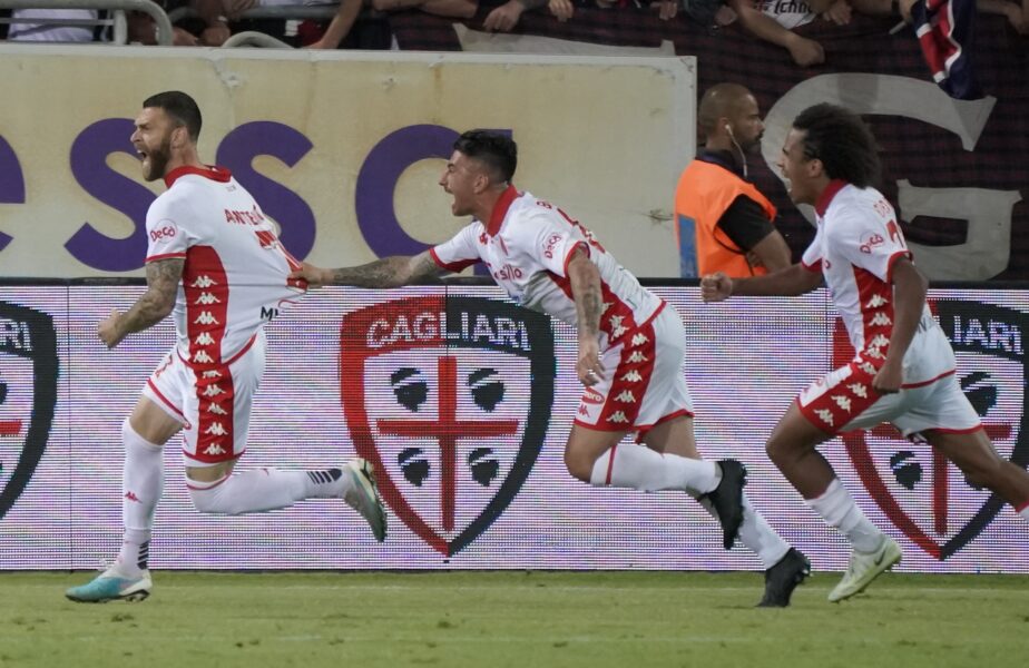 Michele Mignani l-a trimis pe teren pe Antenucci în minutul 90+5 pentru a executa penalty-ul de 1-1, în Cagliari – Bari