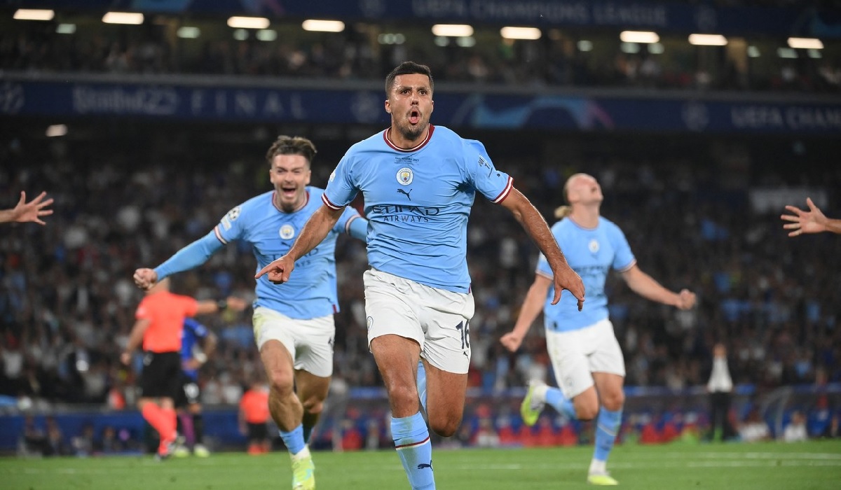 Manchester City - Inter | Rodri a deschis scorul în finala Ligii Campionilor