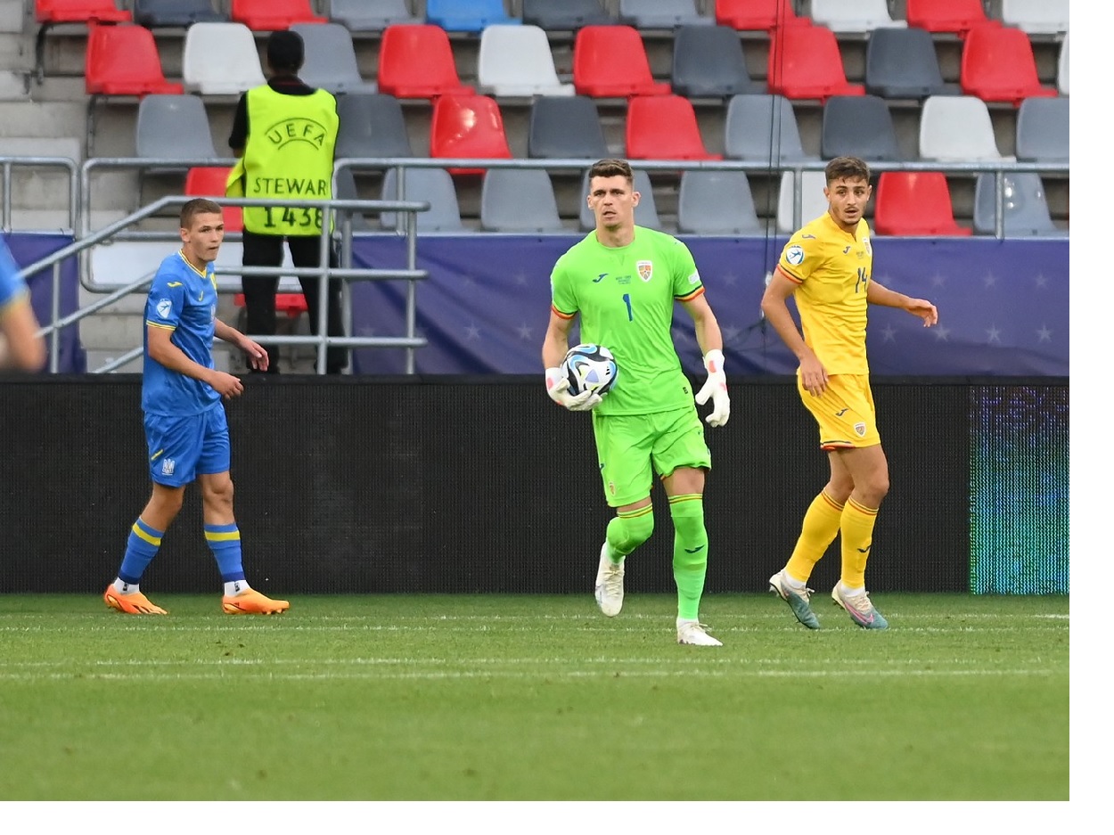 Ştefan Târnovanu a atras atenţia la EURO U21! Ce preţ i-a stabilit Gigi Becali