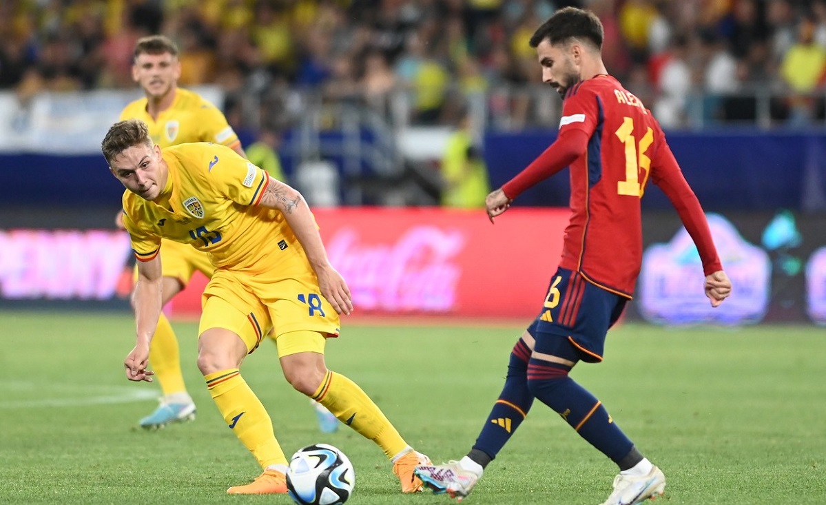 România U21 – Spania U21 0-3. Tricolorii nu au putut să producă surpriza în Ghencea! Eşec în debutul la turneul final