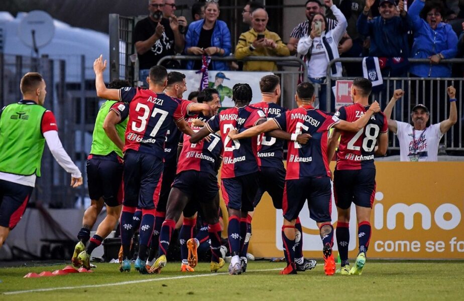 Cagliari a promovat în Serie A, după succesul dramatic cu Bari! Finala play-off-ului de promovare a fost exclusiv în AntenaPLAY