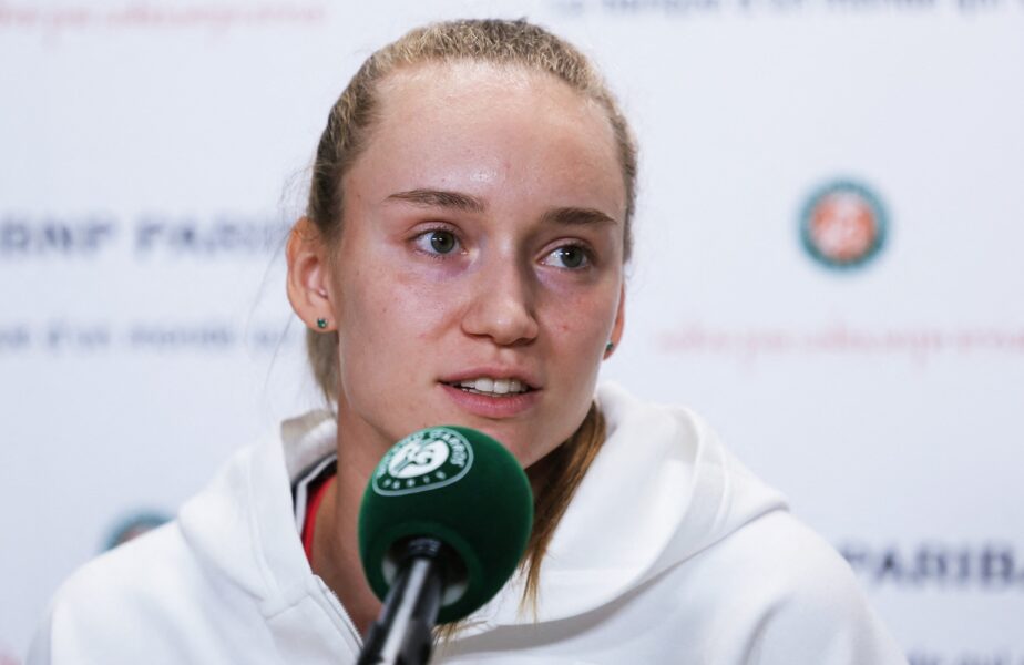 Roland Garros 2023 | Elena Rybakina s-a retras de la Paris. ”Am avut febră, dureri de cap, nu am dormit bine”