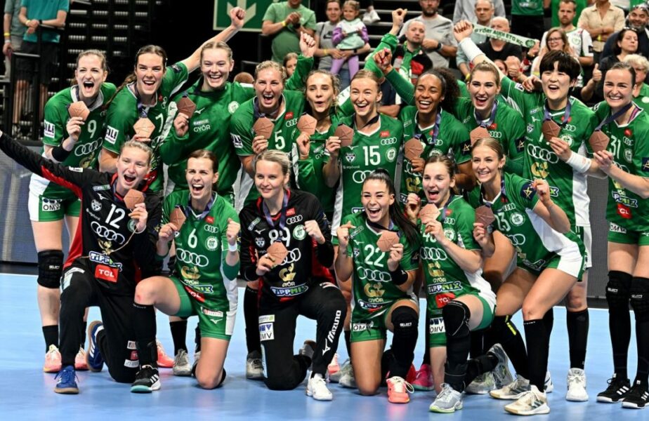 Gyor – Esbjerg 28-27, în finala mică a Ligii Campionilor! Jucătoarele maghiare au obţinut medalia de bronz