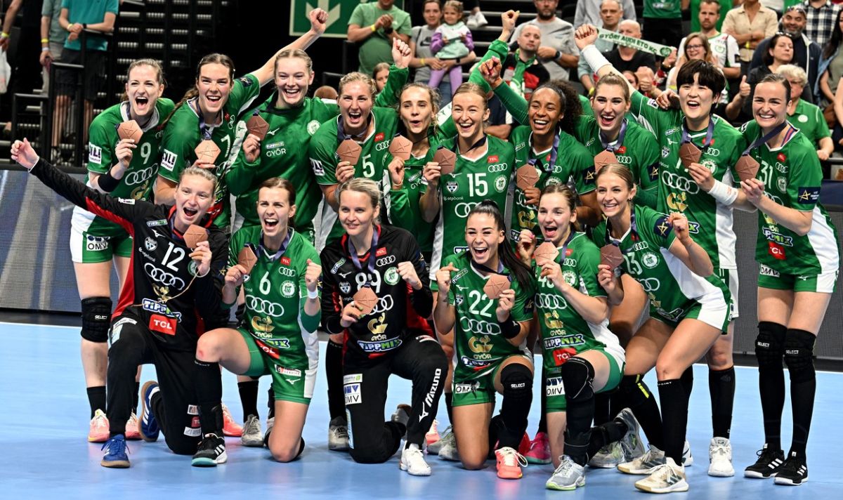 Gyor – Esbjerg 28-27, în finala mică a Ligii Campionilor! Jucătoarele maghiare au obţinut medalia de bronz