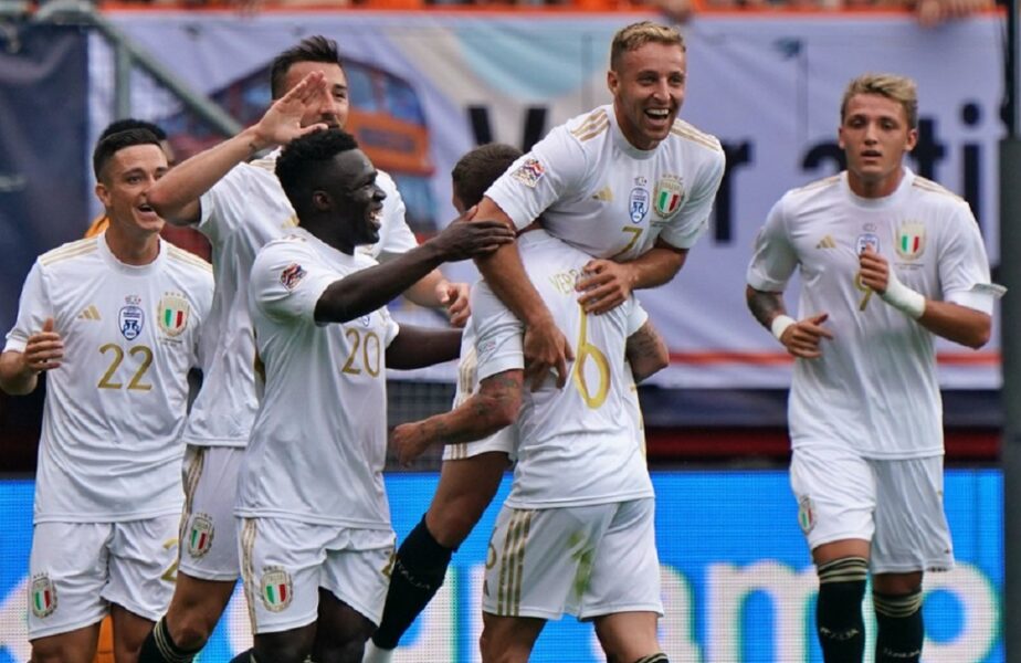 Olanda – Italia 2-3. Jucătorii lui Roberto Mancini au câştigat finala mică a UEFA Nations League 2023