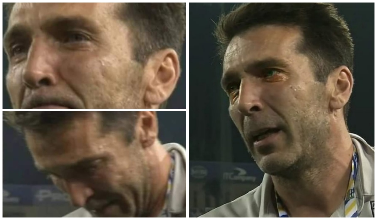 Gianluigi Buffon izbucnit în lacrimi după ce Parma a ratat promovarea în Serie A