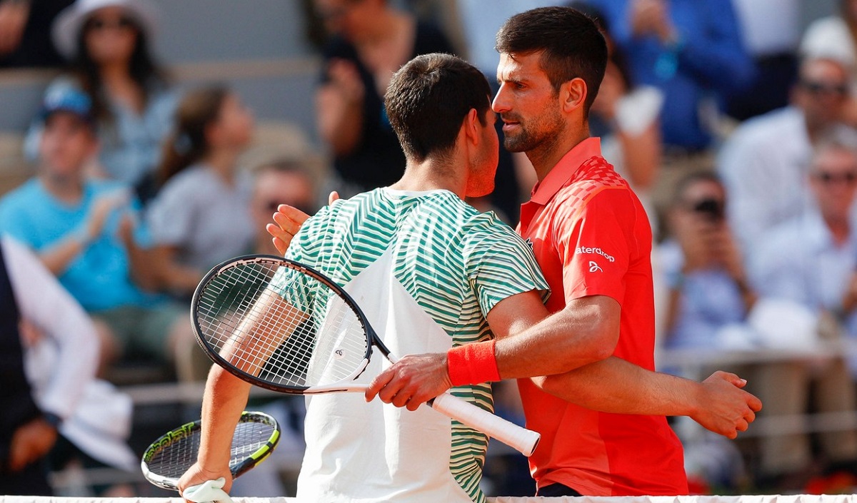 Reacţia lui Novak Djokovic, după ce l-a învins pe Carlos Alcaraz