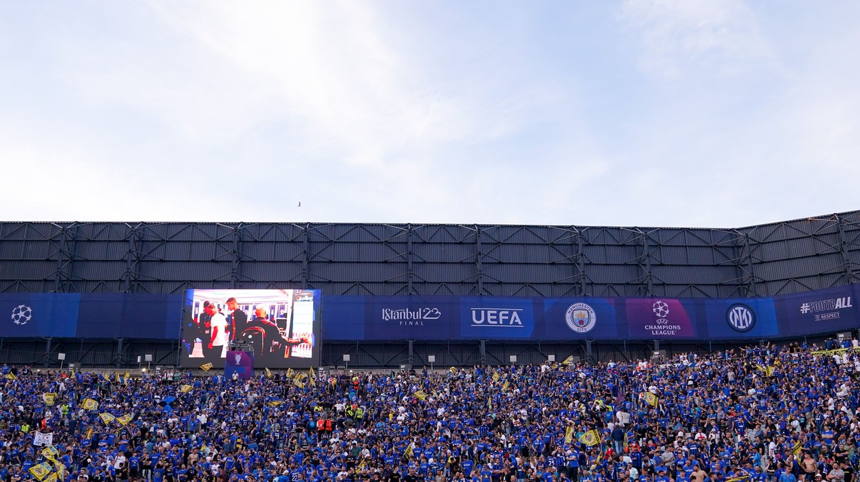 Atmosferă spectaculoasă la finala UEFA Champions League