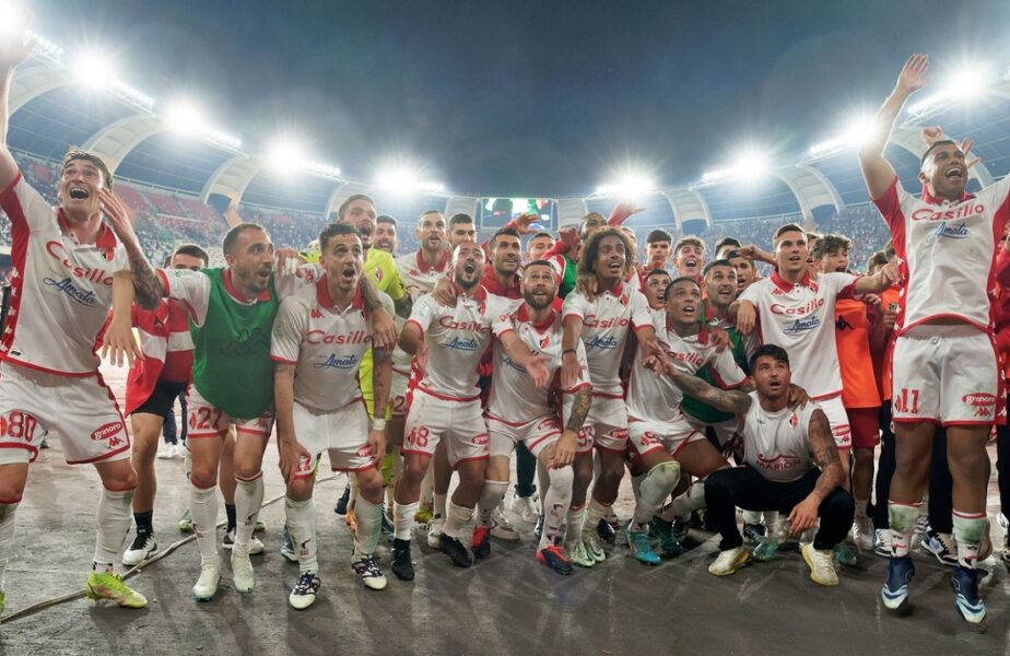 Sărbătoare la Bari, după calificarea în finala play-off-ului de promovare în Serie A. Record la meciul care a fost în AntenaPLAY