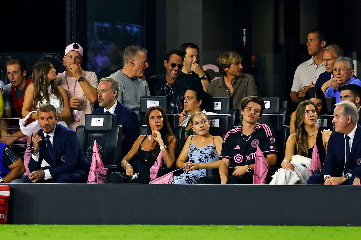 Familia lui David Beckham a fost prezentă la debutul lui Lionel Messi