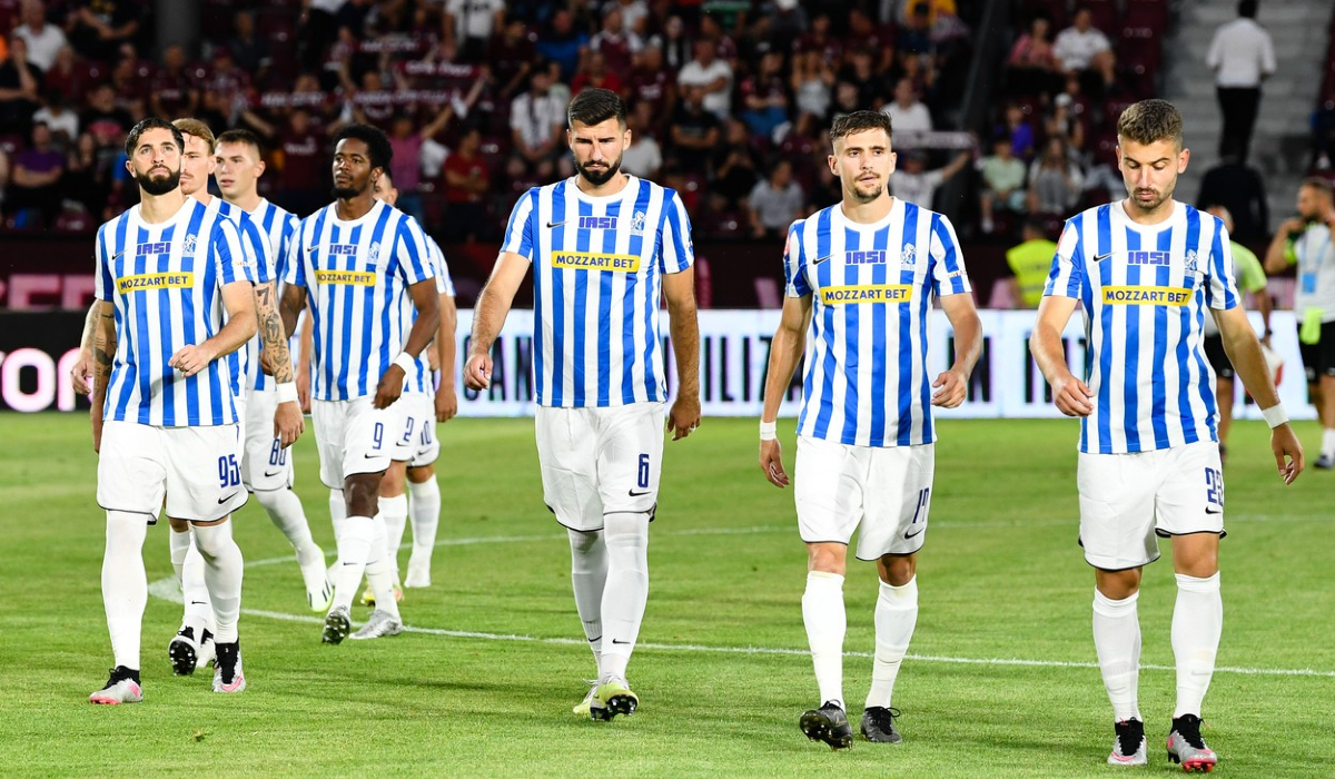 Poli Iași - Hermannstadt 1-3. Victorie clară pentru echipa lui Marius  Mădărăşanu. Gabi Iancu, gol fantastic cu călcâiul - Antena Sport