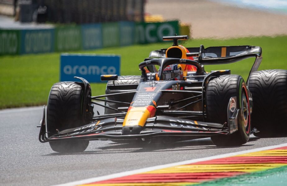 Max Verstappen a câştigat cursa de sprint în Marele Premiu al Belgiei