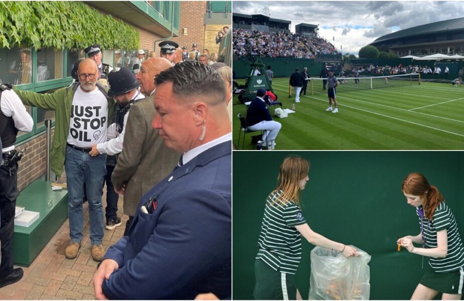 Wimbledon 2023 | Protestatarii Just Stop Oil au ajuns şi la All England Club! Meciul Dimitrov – Shimabukuro a fost întrerupt