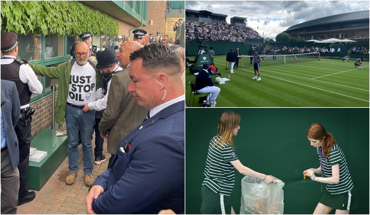 Wimbledon 2023 | Protestatarii Just Stop Oil au ajuns şi la All England Club! Meciul Dimitrov – Shimabukuro a fost întrerupt