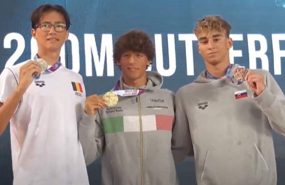Pe urmele lui David Popovici: primele medalii pentru România la Campionatele Europene de înot pentru juniori