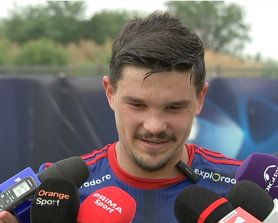 Alexandru Buziuc, atacantul de la CSA Steaua, declaraţie incredibilă: „Aş veni la un meci al FCSB-ului pe Ghencea