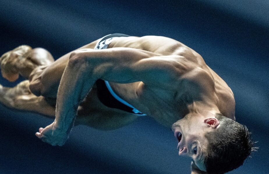 Constantin Popovici, pe locul 18 la proba de sărituri în apă (10 metri)
