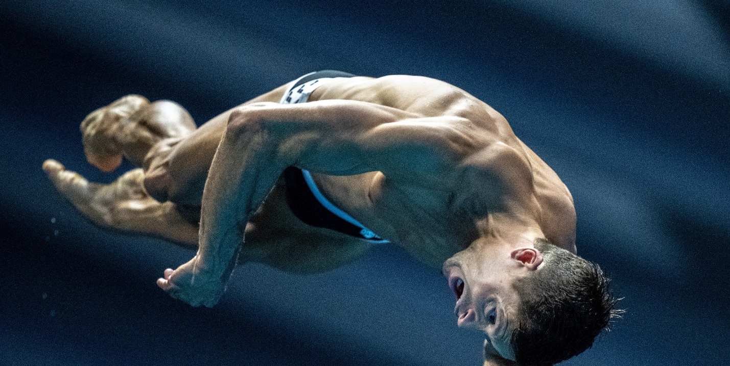 Constantin Popovici, pe locul 18 la proba de sărituri în apă (10 metri)