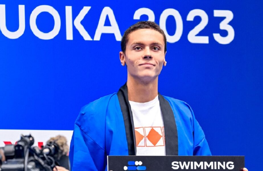 Francezii au tras concluziile după Campionatele Mondiale de Înot: „David Popovici a dezamăgit! S-a scufundat”