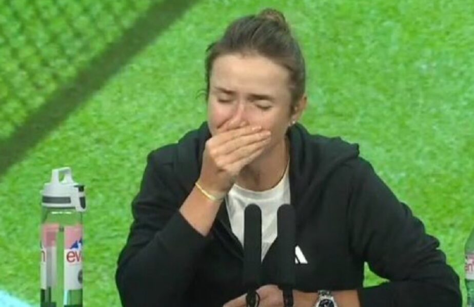 Elina Svitolina, în lacrimi după eliminarea suferită la Wimbledon: „Am simţit puterea oamenilor din Ucraina!”