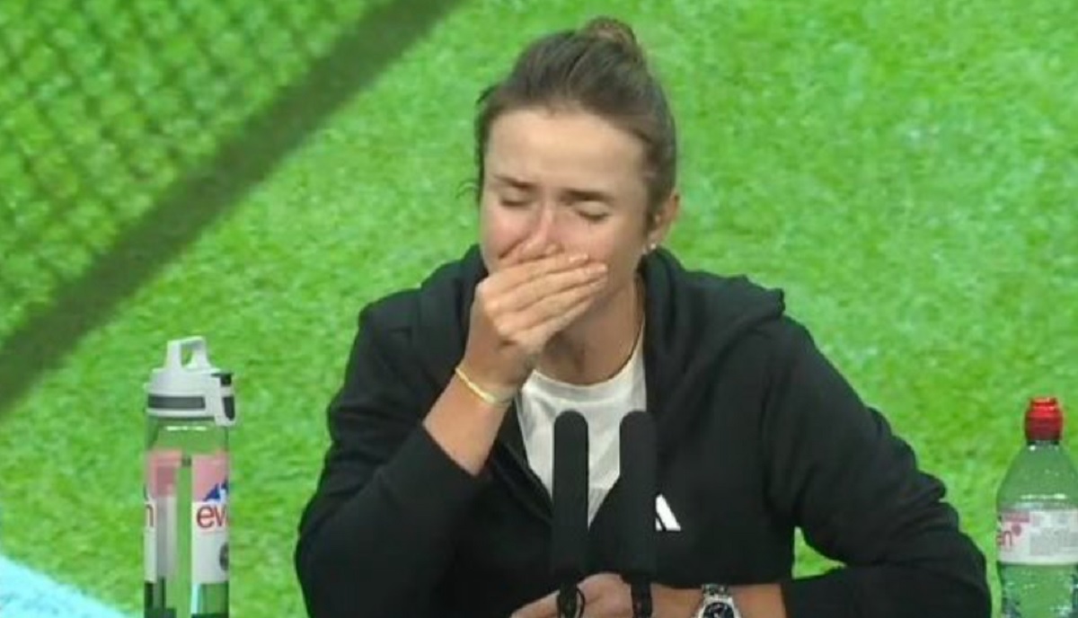 Elina Svitolina, în lacrimi după eliminarea suferită la Wimbledon