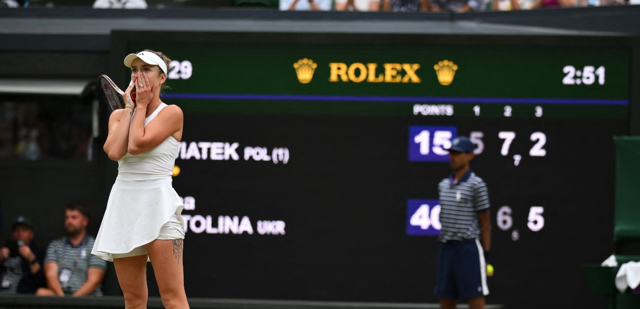 Wimbledon 2023 | Elina Svitolina, după victoria cu Iga Swiatek: "Războiul m-a făcut mai puternică"