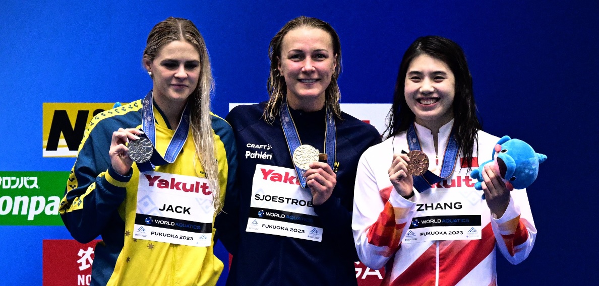Sarah Sjoestroem, performanţă uriaşă în finala de 50 de metri liber: a câştigat a 12-a medalie de aur a carierei
