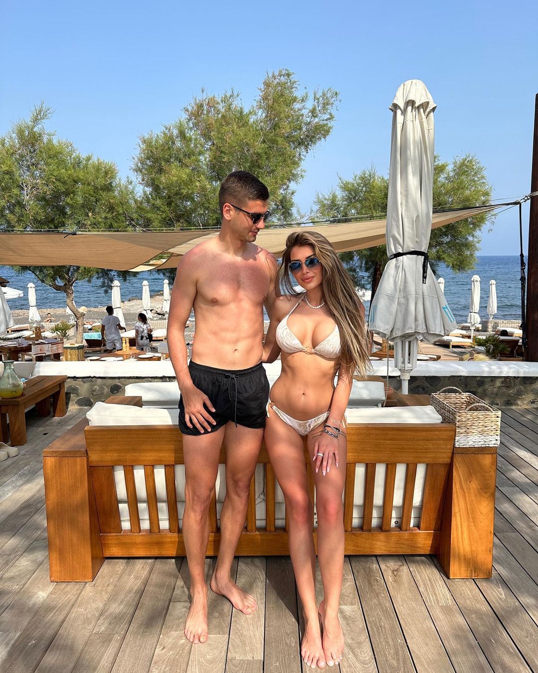 Dragoș Nedelcu, vacanță în Santorini după ce a câștigat titlul cu Farul