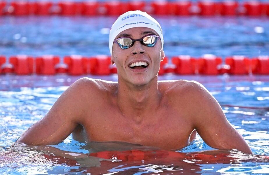 David Popovici şi-a dezvăluit reţeta succesului, înainte de Campionatele Mondiale de Înot: „Eu mă consider diferit!”