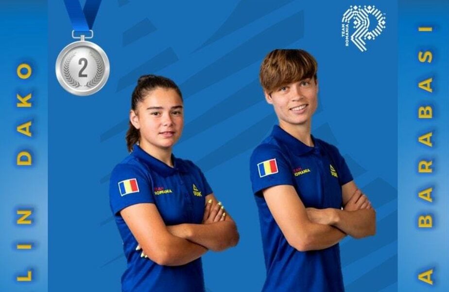 România, medalie de argint la teqball, la dublu feminin, la Jocurile Europene! Fetele noastre, învinse în finală de Ungaria