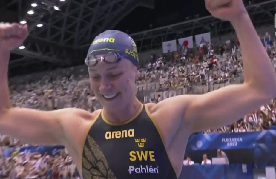 Sarah Sjostrom a bătut recordul mondial la 50 de metri liber! Moment de senzaţie la Mondialele de Înot, exclusiv în AntenaPLAY