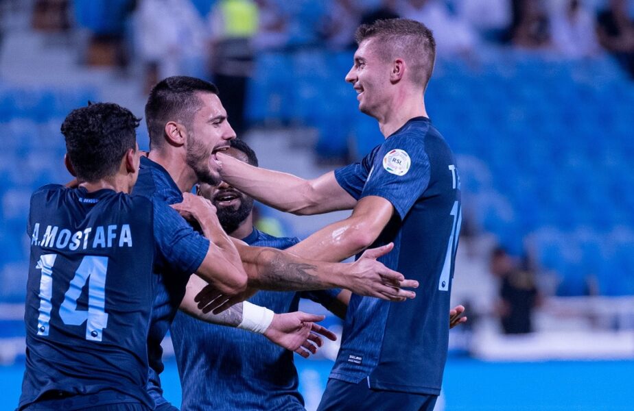 Andrei Burcă, debut cu gol în Arabia Saudită! Florin Tănase este şi el titular la Al-Akhdoud