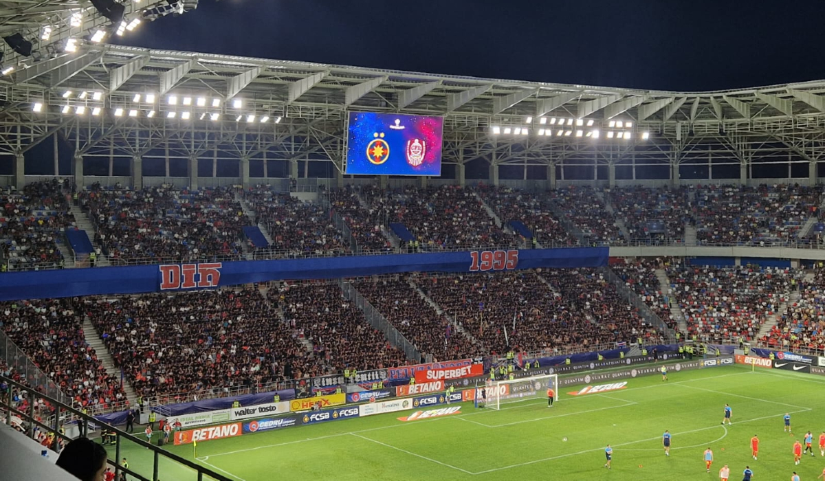 FCSB – CFR Cluj în Ghencea | Modul prin care „roș-albaștrii” au ascuns sigla CSA Steaua