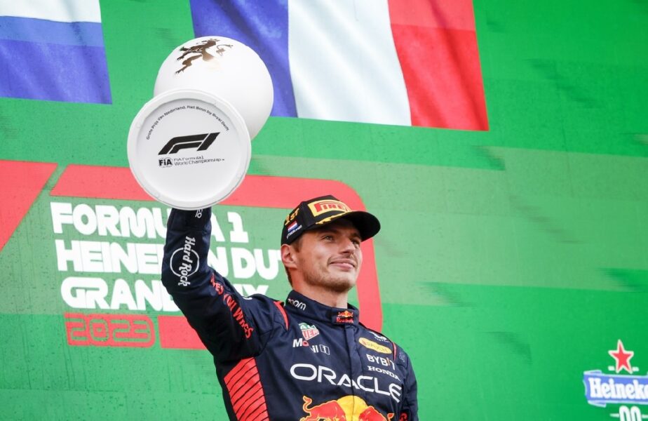 Max Verstappen a câştigat Marele Premiu al Olandei! Dublul campion mondial a egalat recordul lui Sebastian Vettel