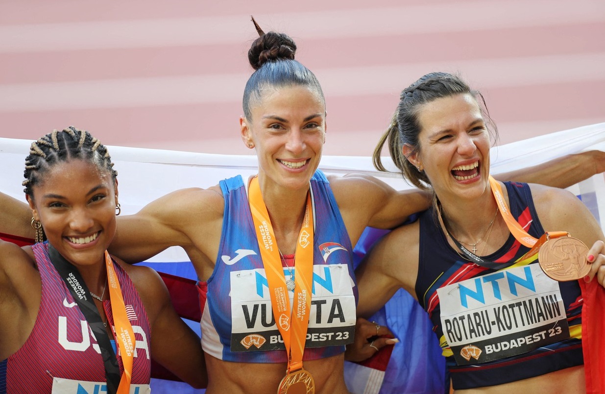 Alina Rotaru a câştigat medalia de bronz la Campionatul Mondial de atletism