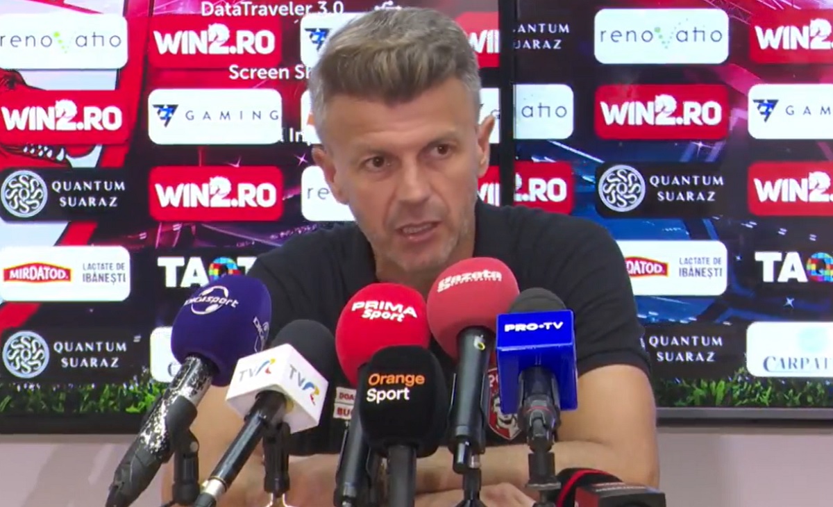 Ovidiu Burcă i-a răspuns lui Valeriu Iftime înainte de Dinamo – FC Botoşani: A pus presiune pe echipa lui, nu pe noi”