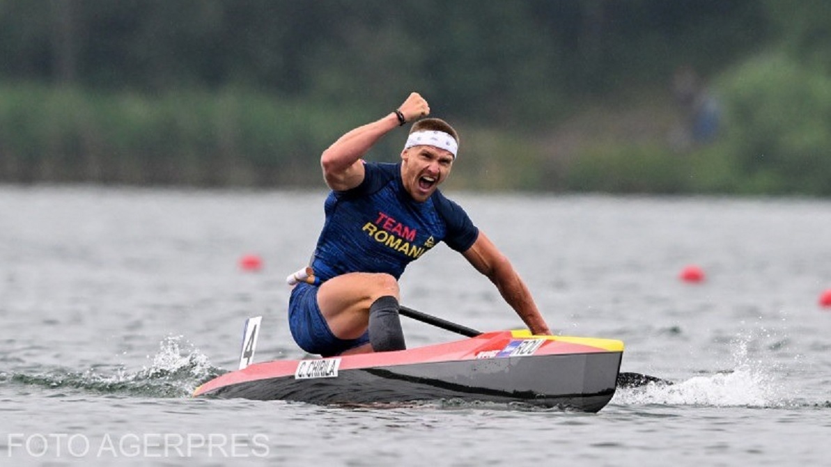 Cătălin Chirilă, aur la 500 de m, de la Campionatele Mondiale de kaiac-canoe