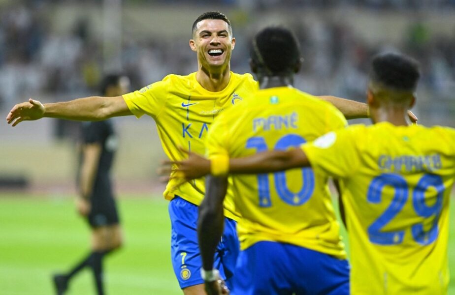 Cristiano Ronaldo şi Sadio Mane fac spectacol la Al-Nassr! Starul lusitan a reuşit o „dublă” şi un assist