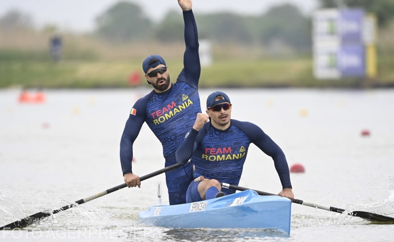 Ilie Sprincean şi Oleg Nuţă, bronz la 1.000 de metri la Campionatele Mondiale de kaiac-canoe! Finala a fost în AntenaPLAY