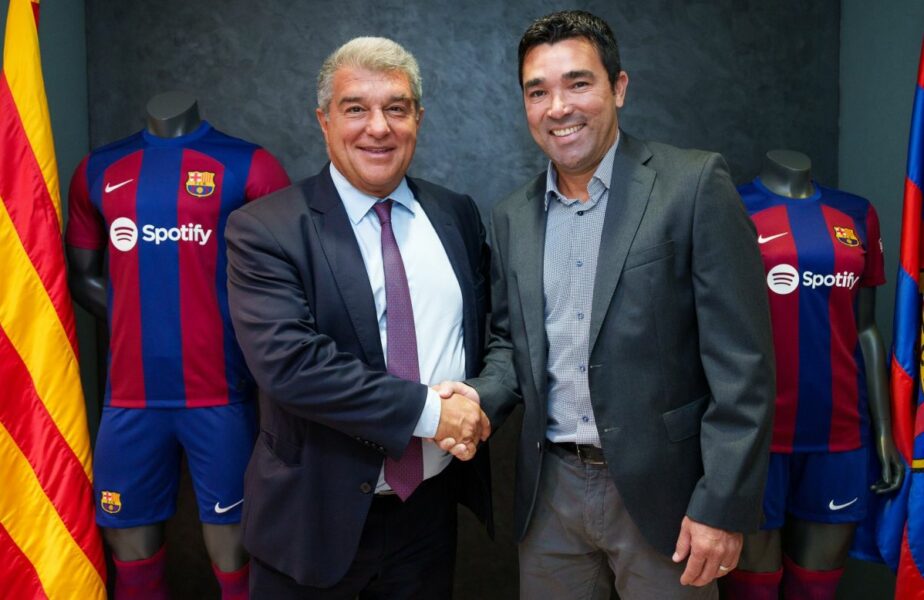 OFICIAL | Deco, noul director sportiv de la FC Barcelona. Fostul mijlocaş a semnat pe 3 ani cu clubul blaugrana