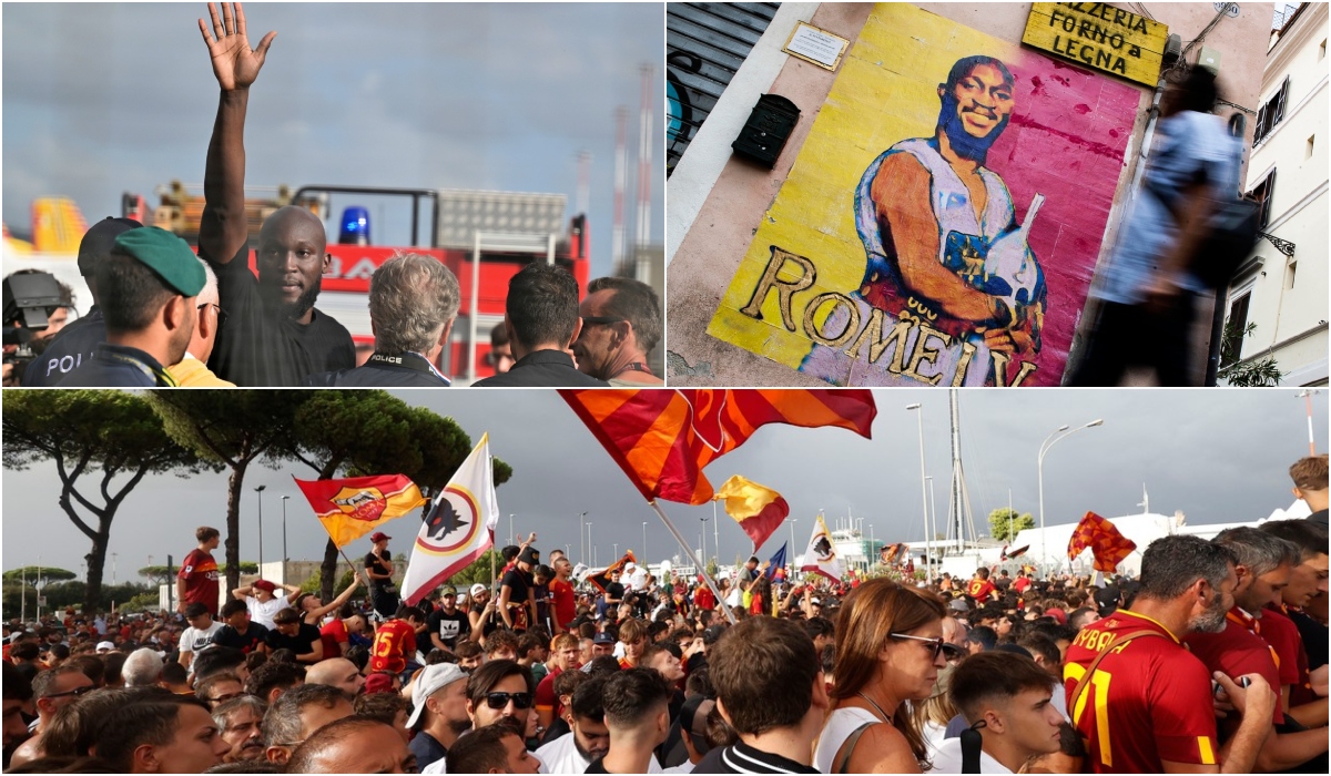 Romelu Lukaku a declanşat nebunia printre fanii lui AS Roma