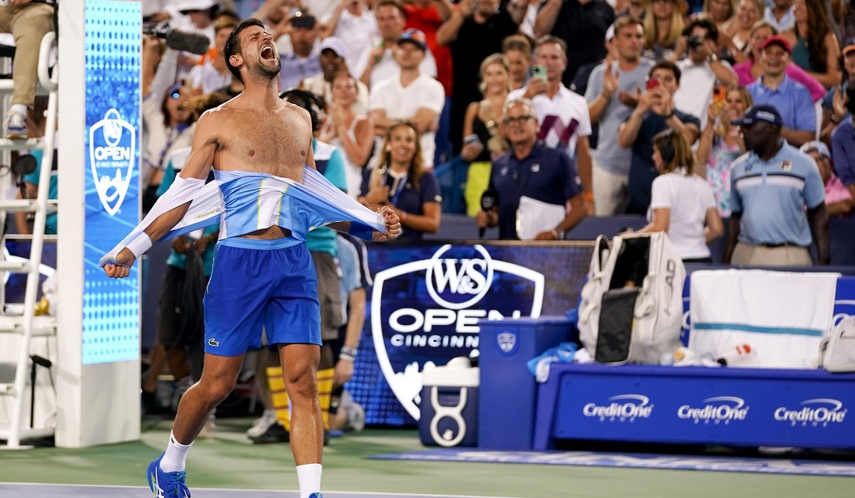 Novak Djokovic a câştigat dramatic turneul de la Cincinnati! L-a învins pe Carlos Alcaraz după un meci de aproape patru ore