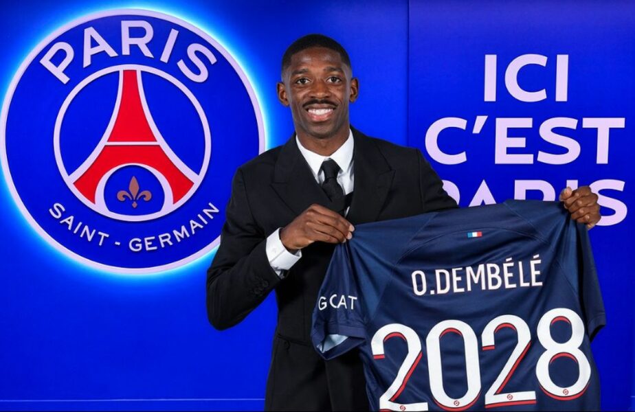 Ousmane Dembele, prezentat oficial la PSG! Mesajul clubului parizian pentru noul star al echipei