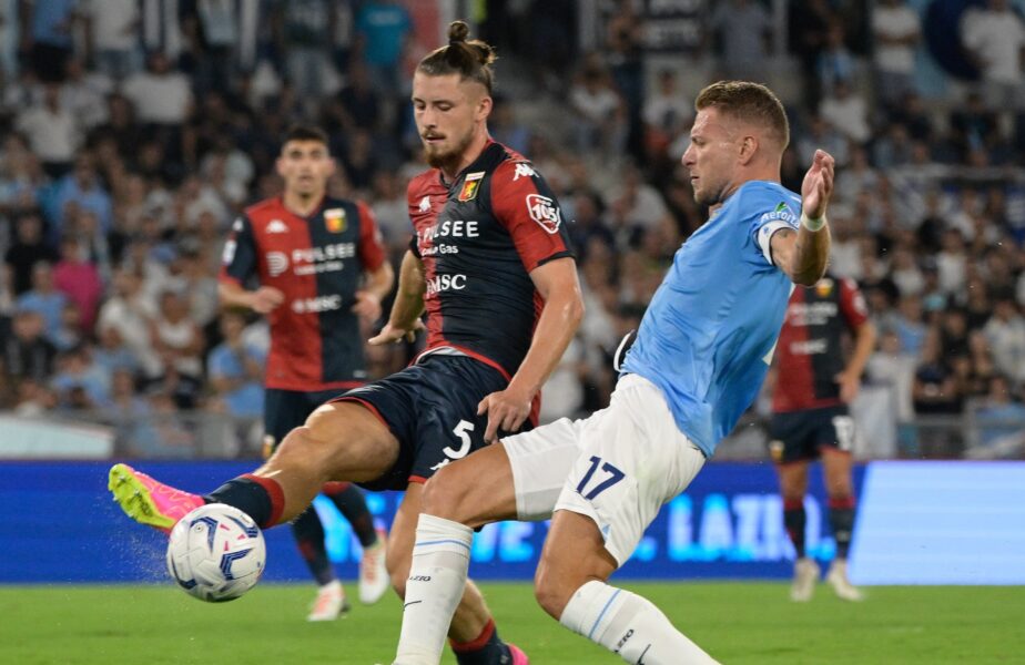 Presa din Italia l-a lăudat pe Radu Drăgușin, după Lazio – Genoa 0-1. Gazzetta dello Sport: ”Joc de gladiator”