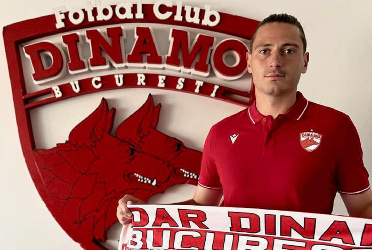 Dinamo l-a prezentat oficial pe Răzvan Began