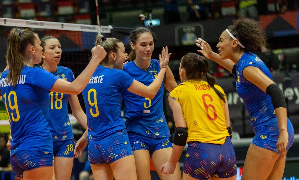 România, victorie cu Bosnia Herţegovina! Tricolorele s-au calificat în optimile de finală ale Campionatului European de volei