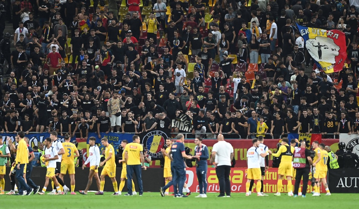 Ce a decis UEFA după incidentele de la meciul România - Kosovo