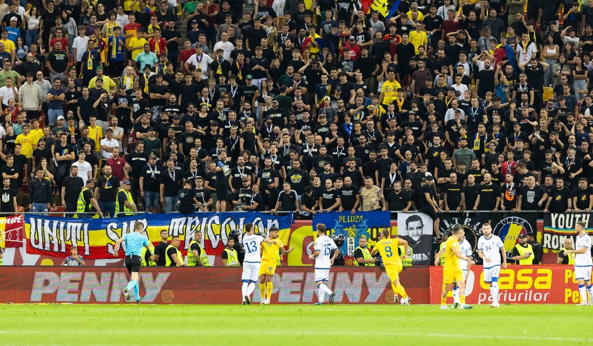 Reacţie dură din partea FRF, după incidentele provocate de fani la România - Kosovo