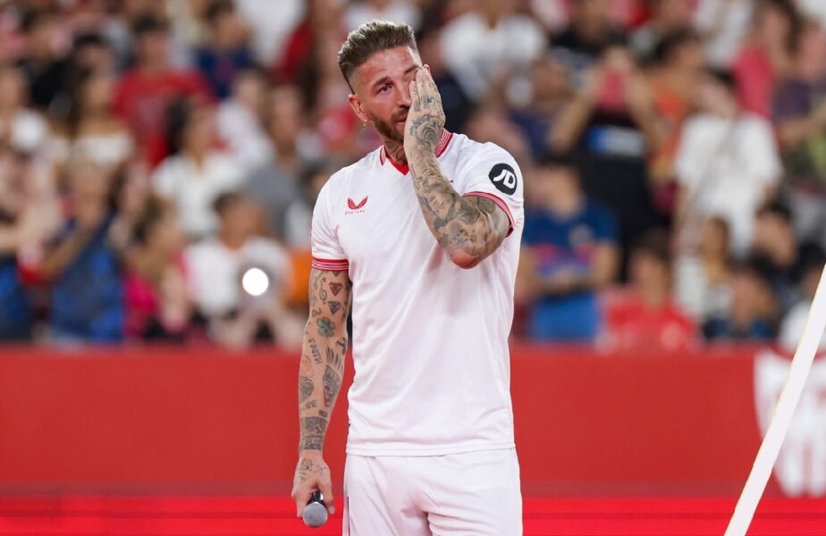 Sergio Ramos, în lacrimi la prezentarea oficială la Sevilla: „Înainte să mor, vreau să mai câştig un trofeu”